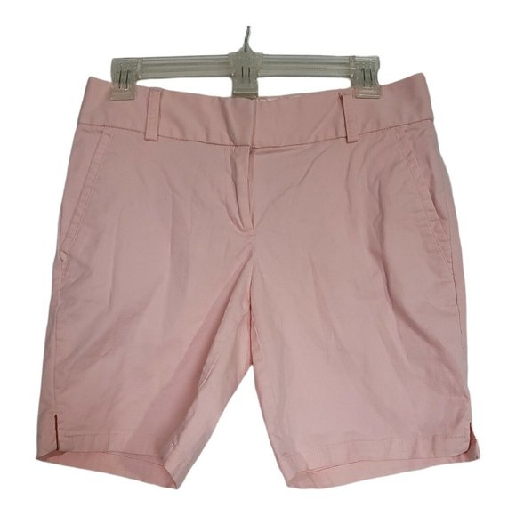 LOFT Pants - Ann Taylor LOFT Blush Pink Cotton Spandex Riviera Short Walking Shorts Size 2
